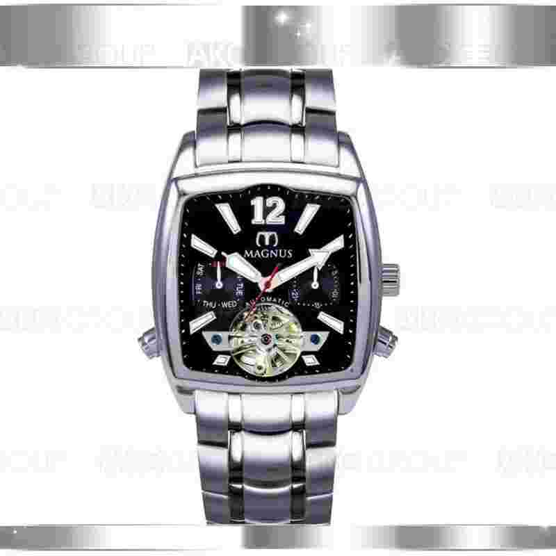 Magnus Halifax M111MSS02 Automatic Stainless Steel 3 ATM Water Resist Mens Watch