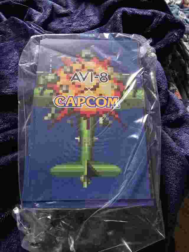 AVI-8 Capcom 1942 Flyboy Automatic Watch #150 Of 325  RARE. MIDNIGHT ACE