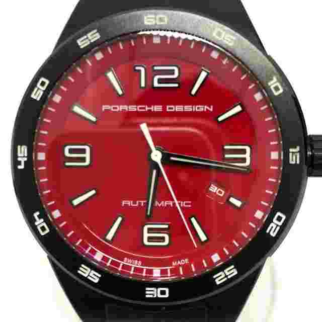 porsche design P6310 Flat Six 44mm watch men TO185870