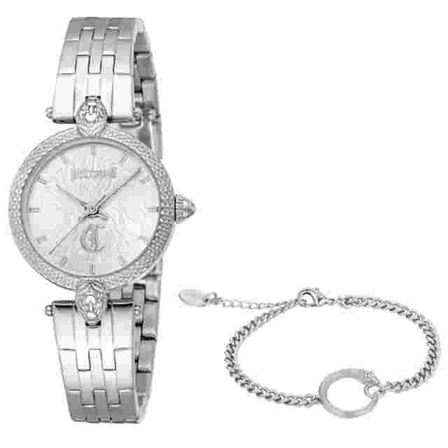 Just Cavalli Animalier 32mm Watch Luce JC1L238M0055 - Silver