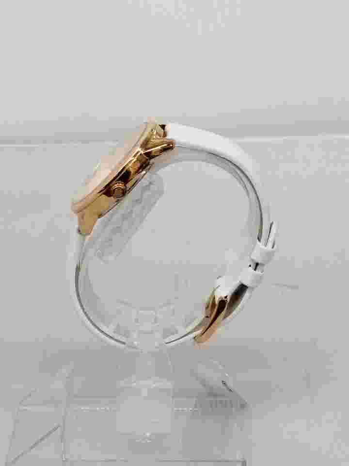 Katespade Ksw1283 White Belt With Tag Crosstown Watch
