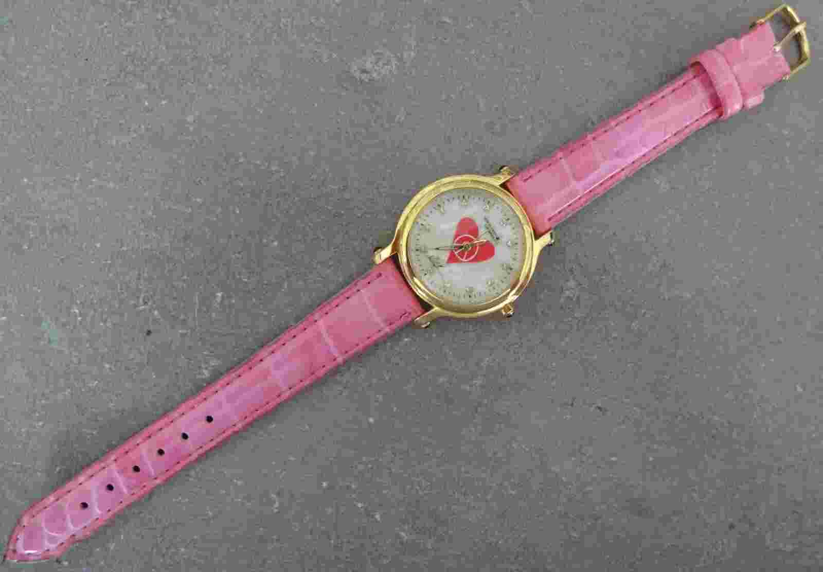 STUNNING NICOLE KIDMAN LIMITED EDITION WHATEVER IT TAKES RED HEART QUARTZ WATCH