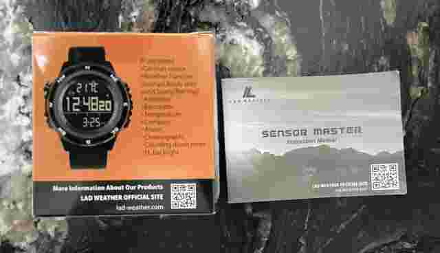 LAD weather sensor watch