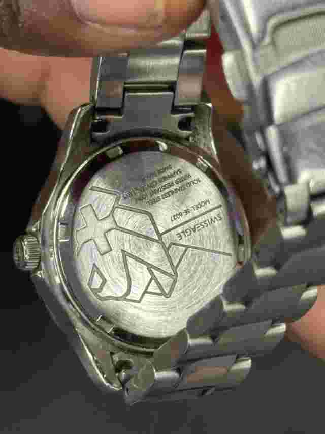 Swiss Eagle Watch Model SE-6027 Swiss Made -In Excellent Condition Fully Working