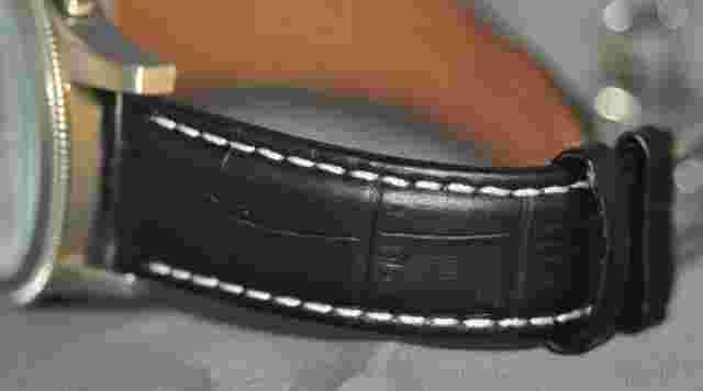 S. Coifman Men's Multi-Function Silver Dial Black Genuine Leather Watch SC0104