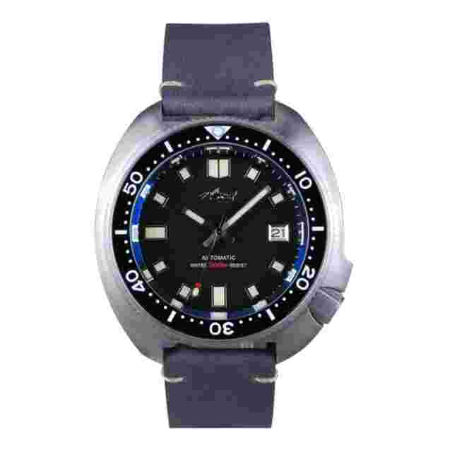 HEIMDALLR Men Diver Watch Mens Automatic Watches Titanium 20Bar Ceramic Bezel