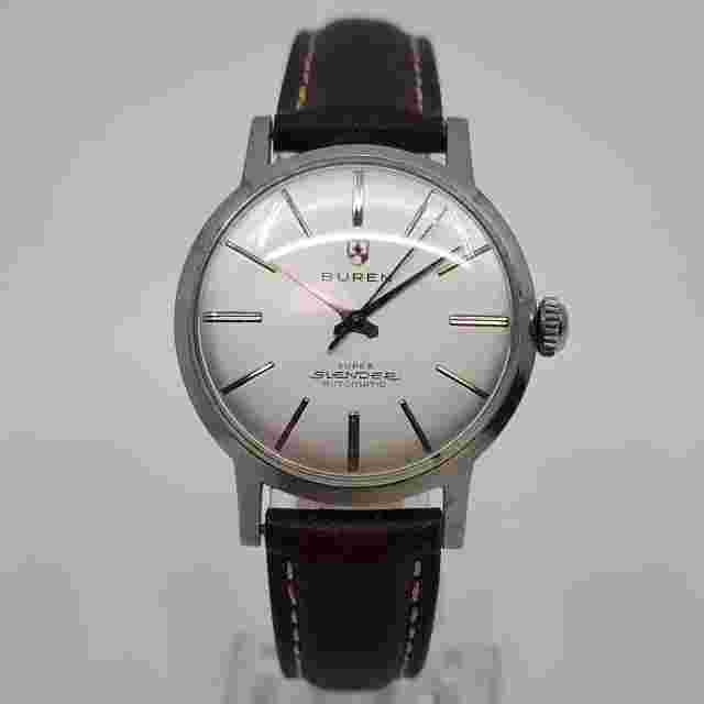 Buren Super Slender Automatic Microrotor cal. 1006 Steel Clean And Nice