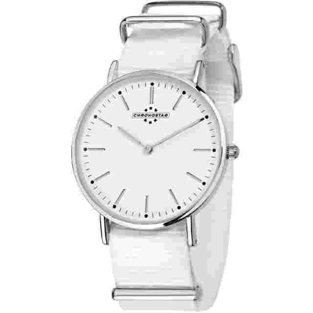 Womens Wristwatch CHRONOSTAR PREPPY R3751252505 Fabric White
