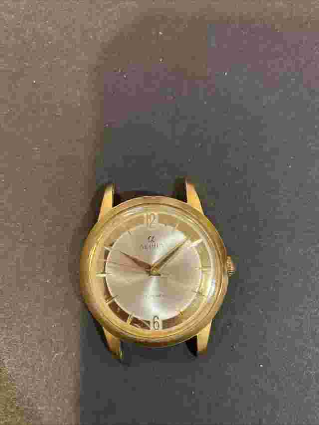 Vintage Alpha Watch Co 17 jewels waterproof windup men's watch