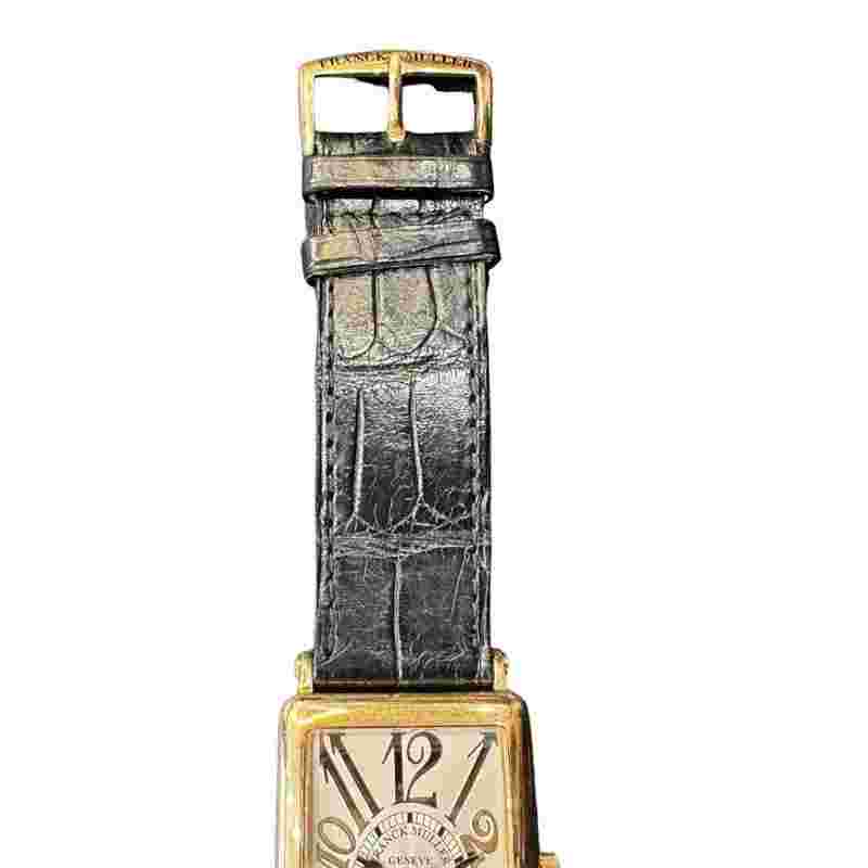 FRANCK MULLER Long Island Relief 1002QZ K18 YG #985