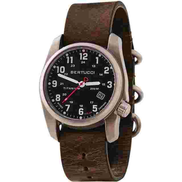 Bertucci A-2TS Solar Classic Brown Watch -