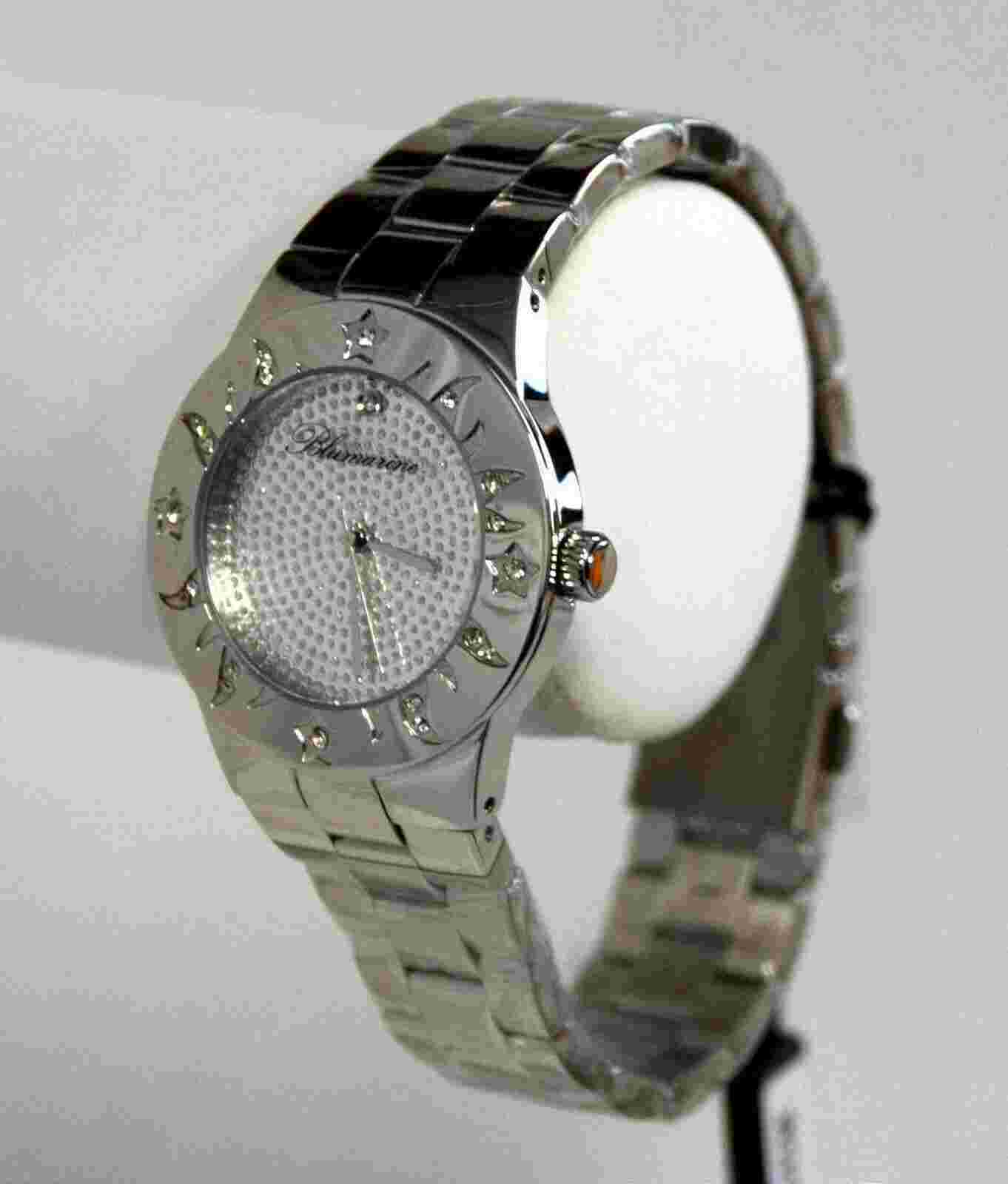 Blumarine 3152LS/06M Women's Sun & Stars Swarovski Crystal Dial Steel Watch