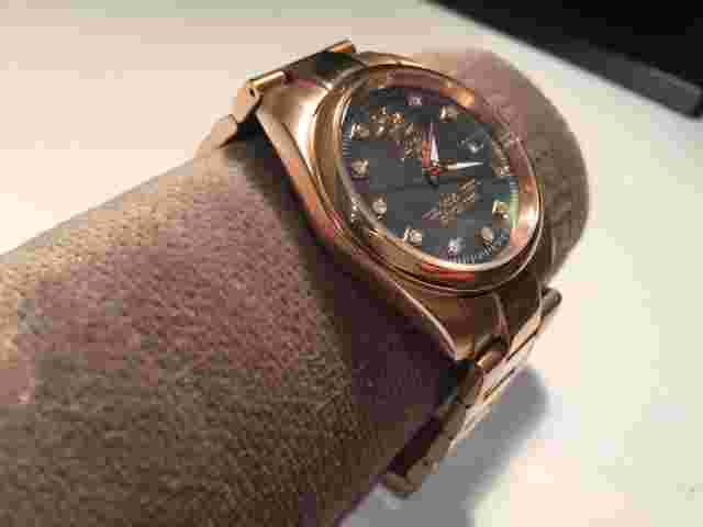 U.S. Polo Assn. Watch 35 Mm Golden Steel - Mother Of Pearl & Crystals