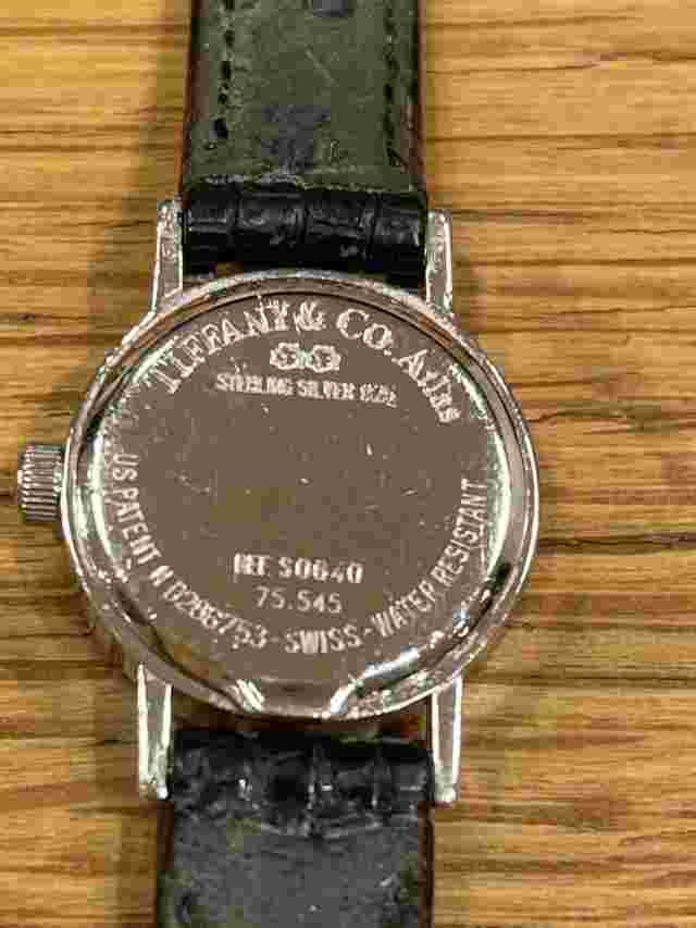 Tiffany & Co. Watch Atlas S0640 Quartz Sterling Silver 925 T2772