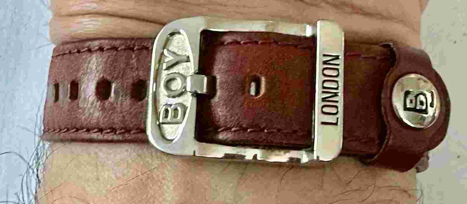 BOY London 153 Kings Road Mcmxcv Watch-Fitted New Battery working-Free Shipping