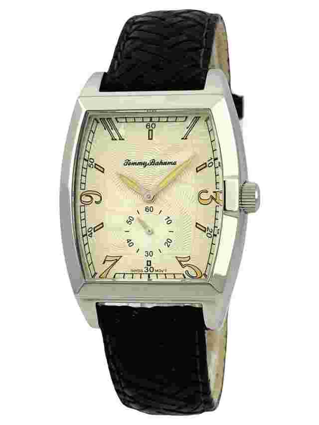 Tommy Bahama Swiss Men's TB1148 Island Heritage Islander Leather Strap Watch