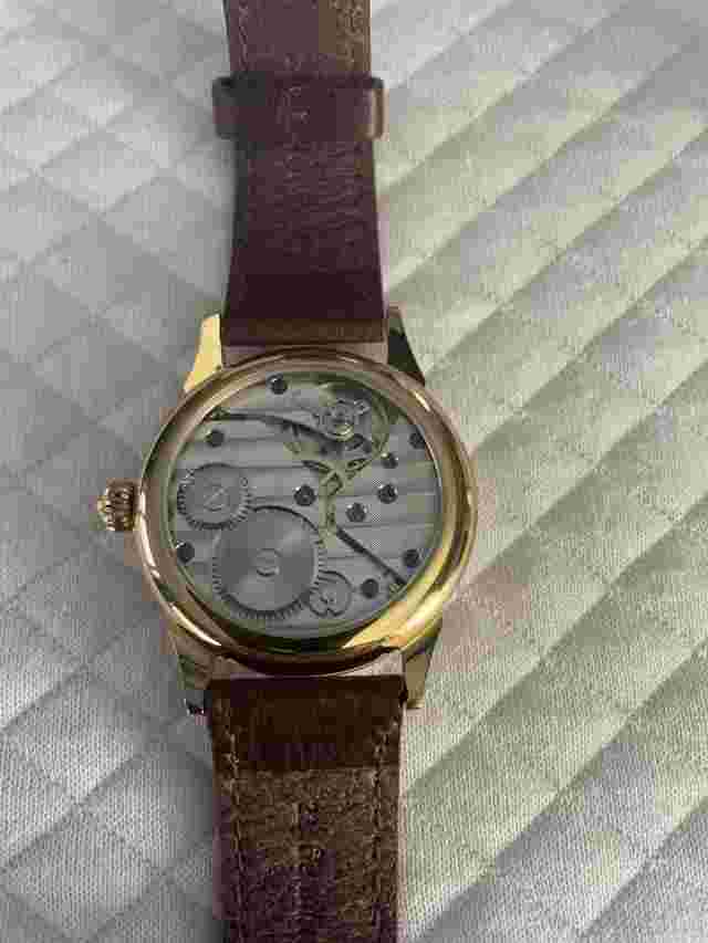 Absolutely Beautiful Roman Miller Bespoke Gentleman's Manual Wind Dress Watch
