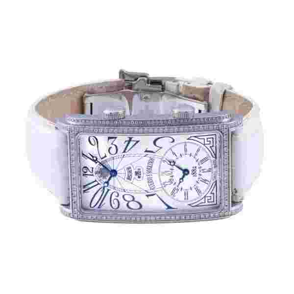 Cuervo y Sobrinos Prominente 1124-1AAG-S3 Silver Dial Used Men's Watch