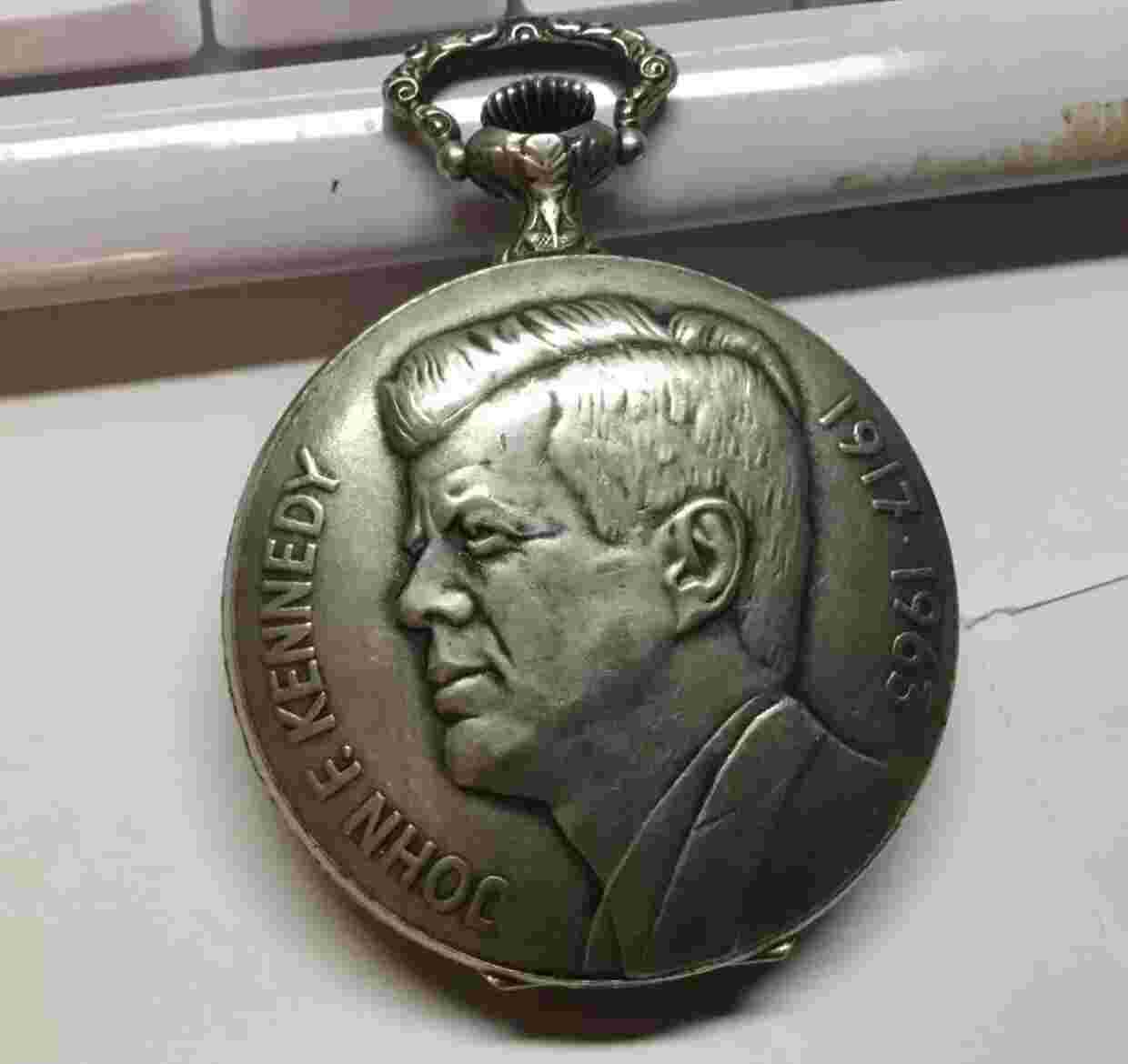 ARNEX  KENNEDY  JFK MEMORIAL POCKET WATCH
