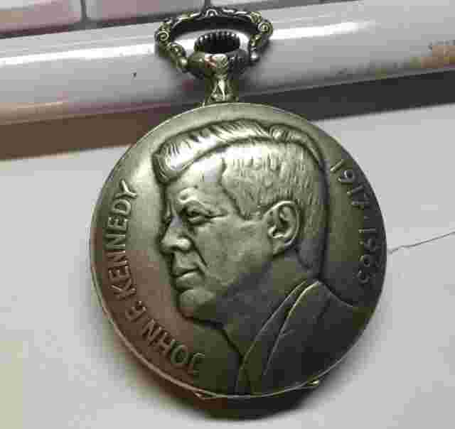 ARNEX  KENNEDY  JFK MEMORIAL POCKET WATCH