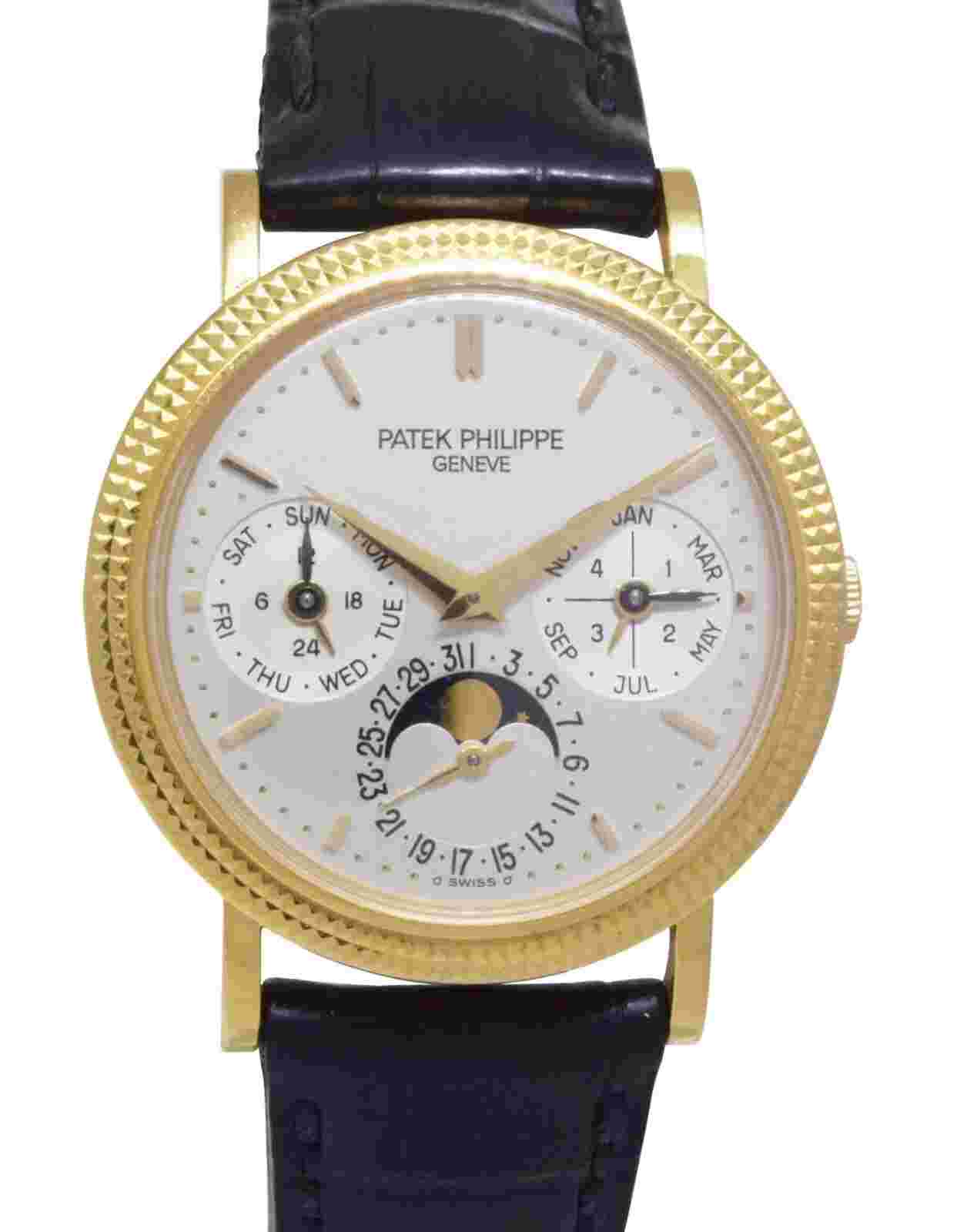 Patek Philippe Grand Complications Silver Men's Watch - 5039J