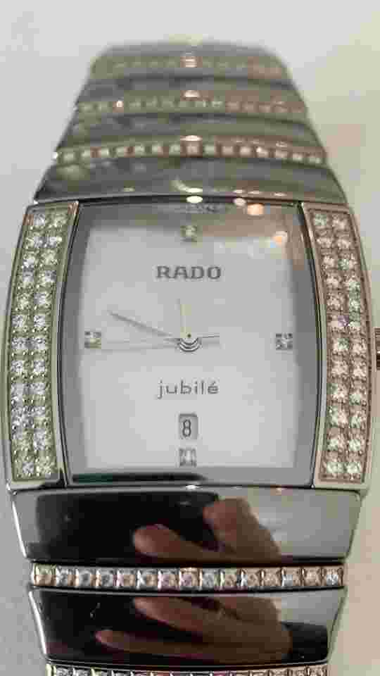 Rado Sintra Jubile Ceramic Diamond 1.20Cttw Quartz Ladies Watch