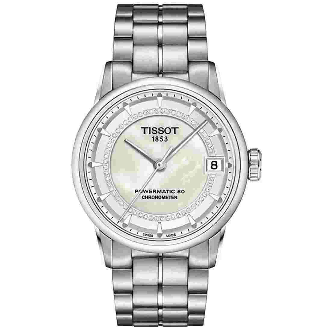Tissot T-Classic White Mother of Pearl Women's Watch - T086.208.11.116.00