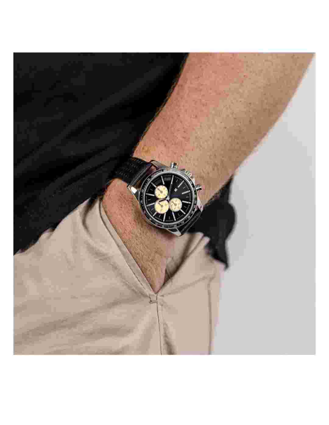 Spirit Men's Analog Quartz Watch with Polyurethane Strap ASPG44