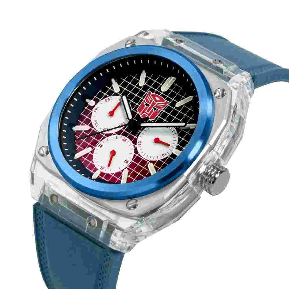 Infantry MOD 42 Transformers Autobot Blue Silicon Strap Watch MOD42-PND-TF-RD