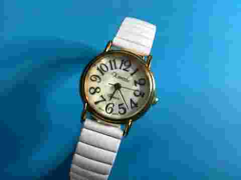 Vintage Xanadu Watch Women 24mm Gold Tone Round New Battery Working