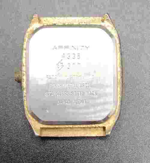 Vintage Affinity Womens Watch, Damaged, Needs Battery/Repair