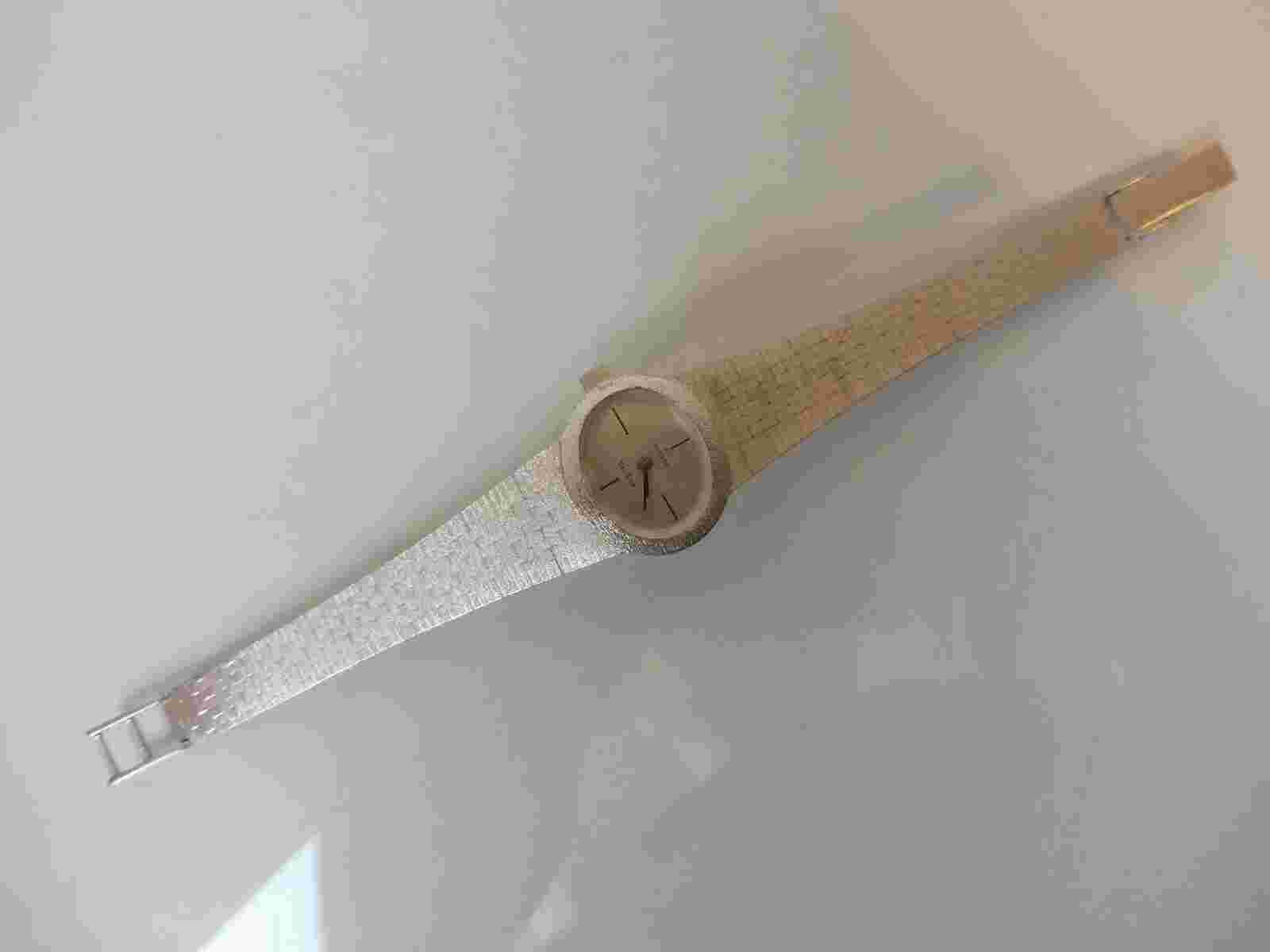 Classy Wrist Watch, 835 Silver, Provita, Hand Wound