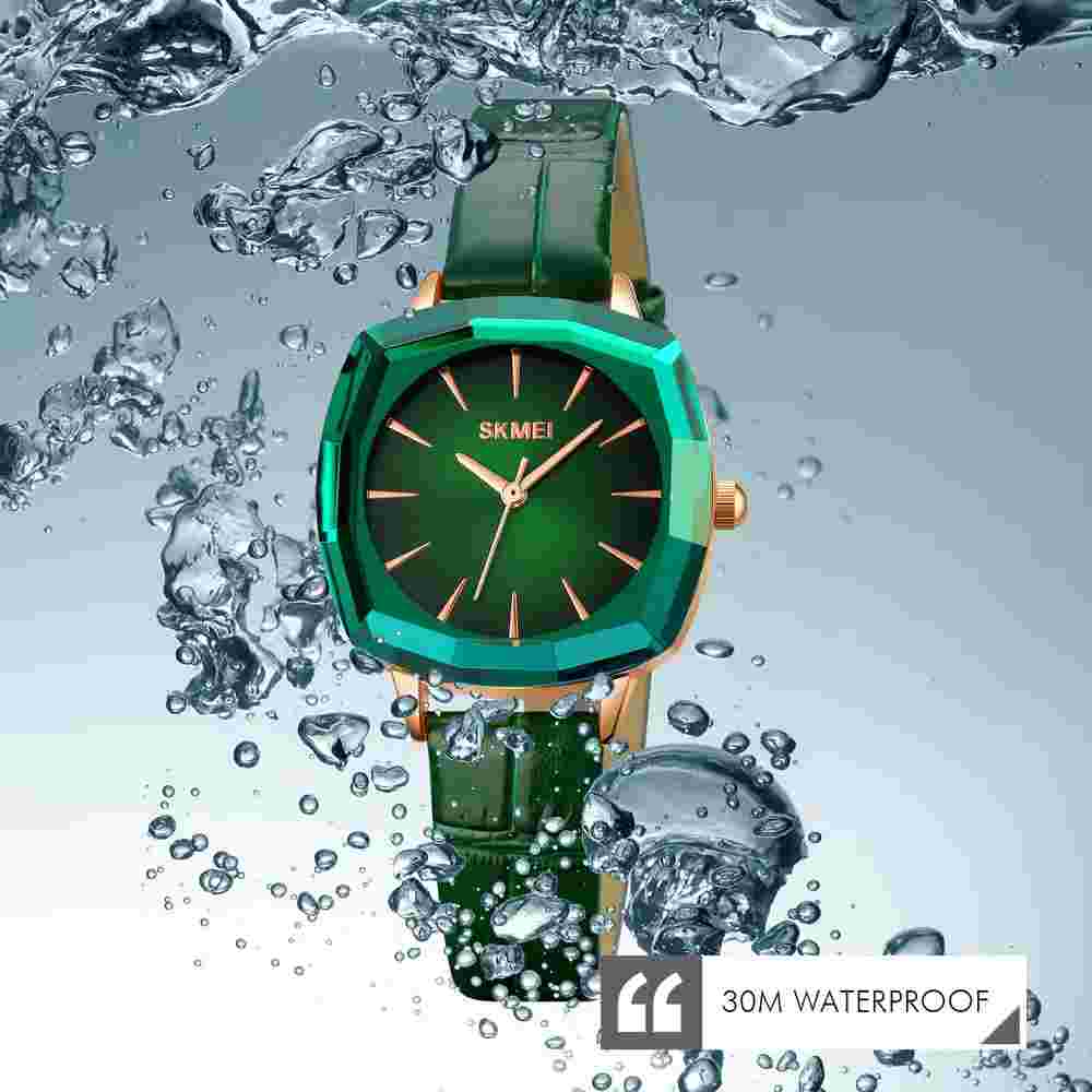 Women Wristwatch 30M Water Resistant Cute Square Analog Quartz Watches LP8