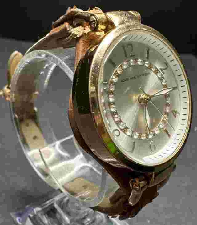 Vintage Women Adrienne Vittadini Analog Watch - Untested May Need Battery/Repair
