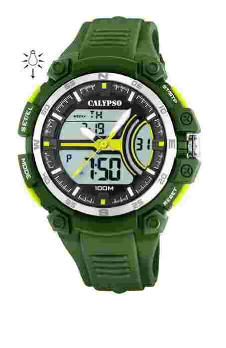 Watch CALYPSO Digital K5779/4 Green Yellow