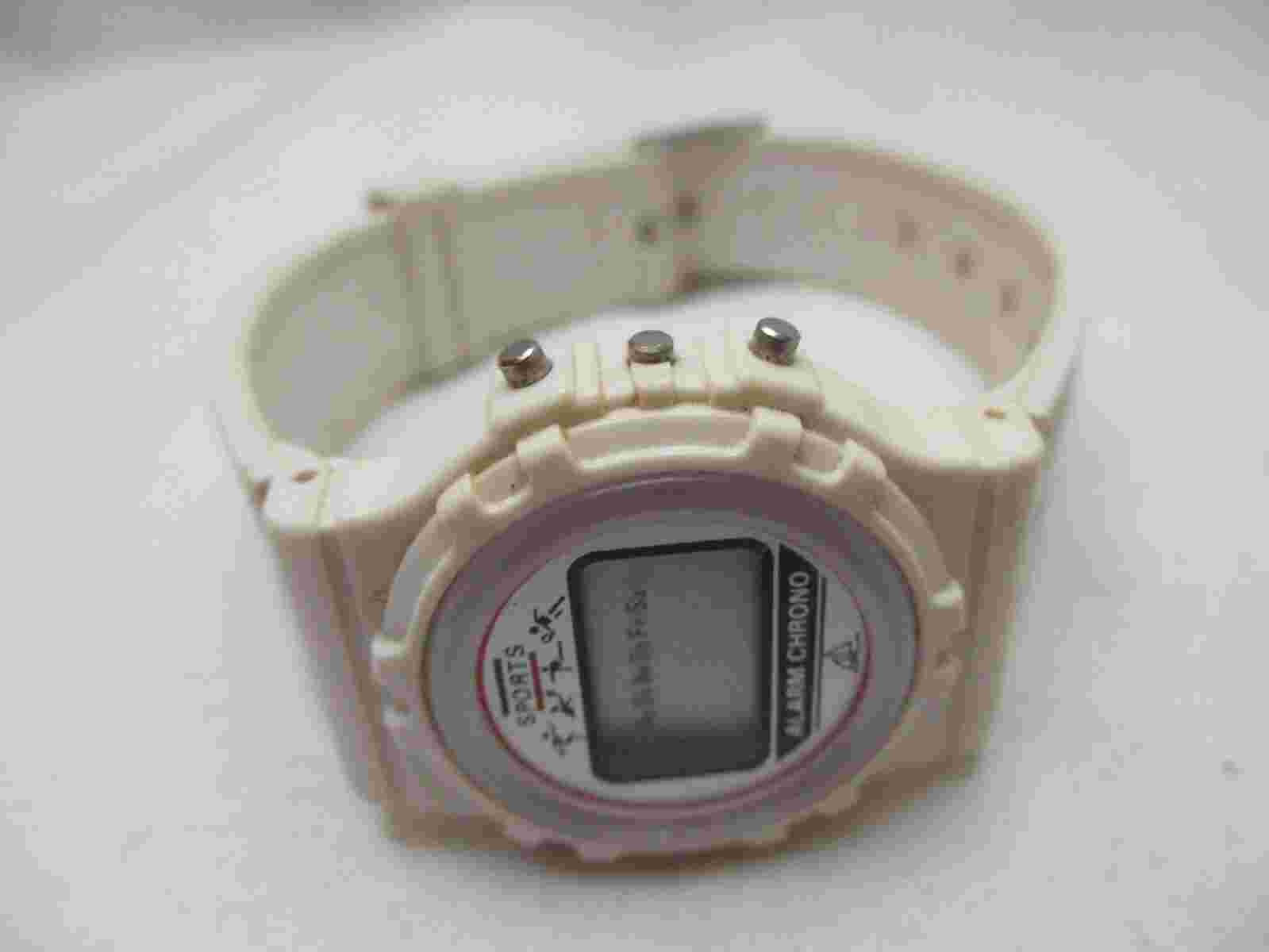 Wilson Sports Digital Wristwatch Red White & Blue Buckle Band Alarm Chrono