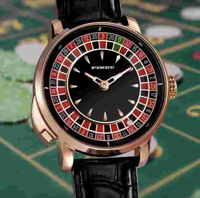 Luxury Mechanical Pindu Jacob NH35 Men’s Watch With Japan Movement Roulette