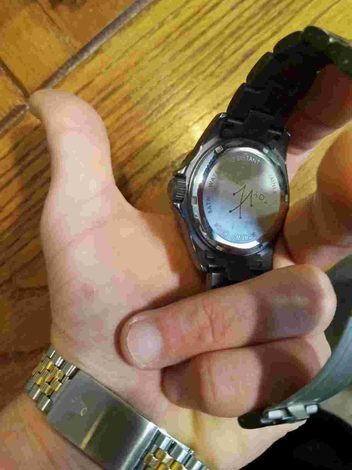 Mens Quartz Diver Watch