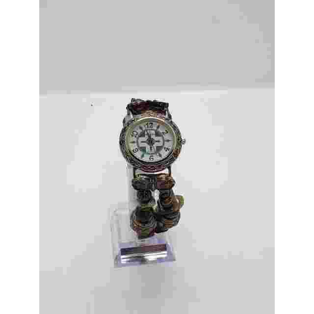 LA Express women's watch. Multi colored beaded band,. LAX206-070 PC21