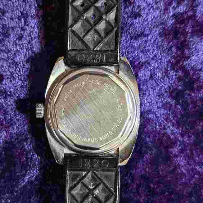 Vintage 1960s Chateau Calendar World Time Race Dive Watch 5 Atm Diver Day Date