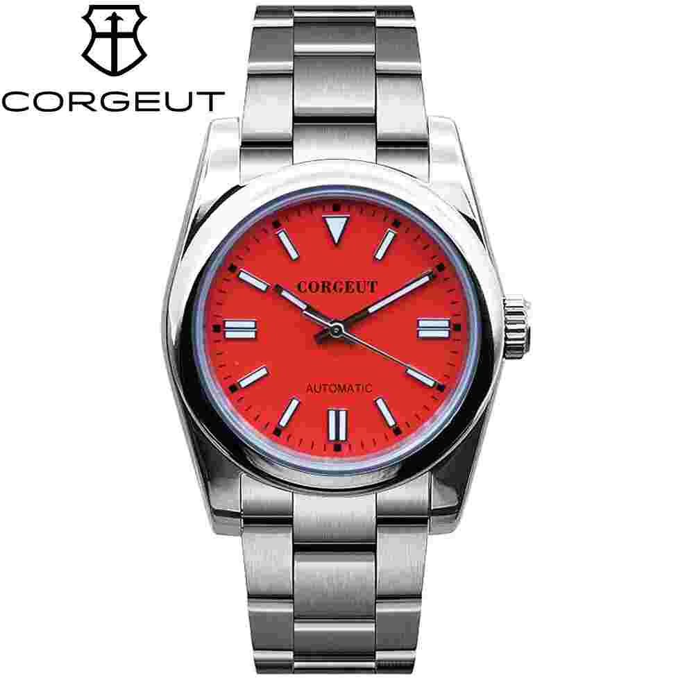 Brand name, men's, luminous, waterproof, oyster, automatic, mechanical watch