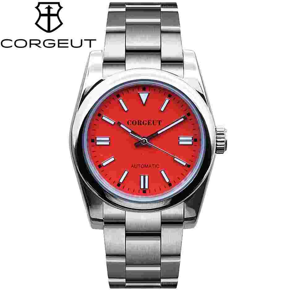 Brand name, men's, luminous, waterproof, oyster, automatic, mechanical watch