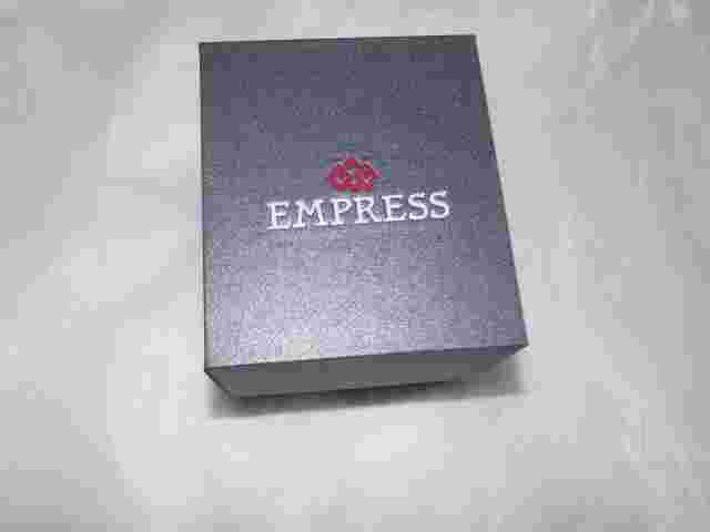 Empress Ayala Ladies Watch: EM1002 Black Band-Black Dial