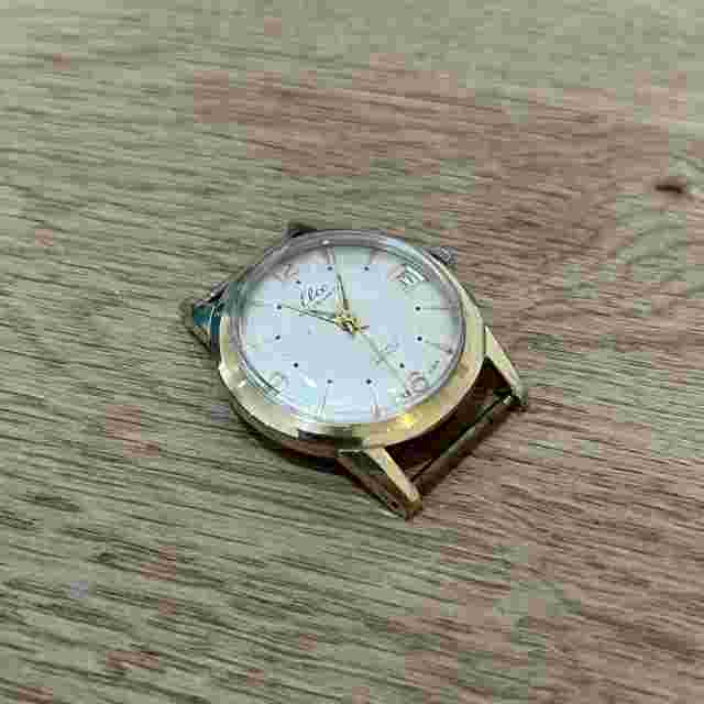 Vintage Elco Swiss 1960’s 17J Automatic Date/Calendar Wrist Watch For repair