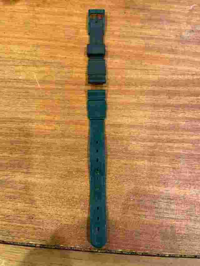 TAG Heuer Watch Belt Formula 1 Green Mounting width 16mm Used from Japan