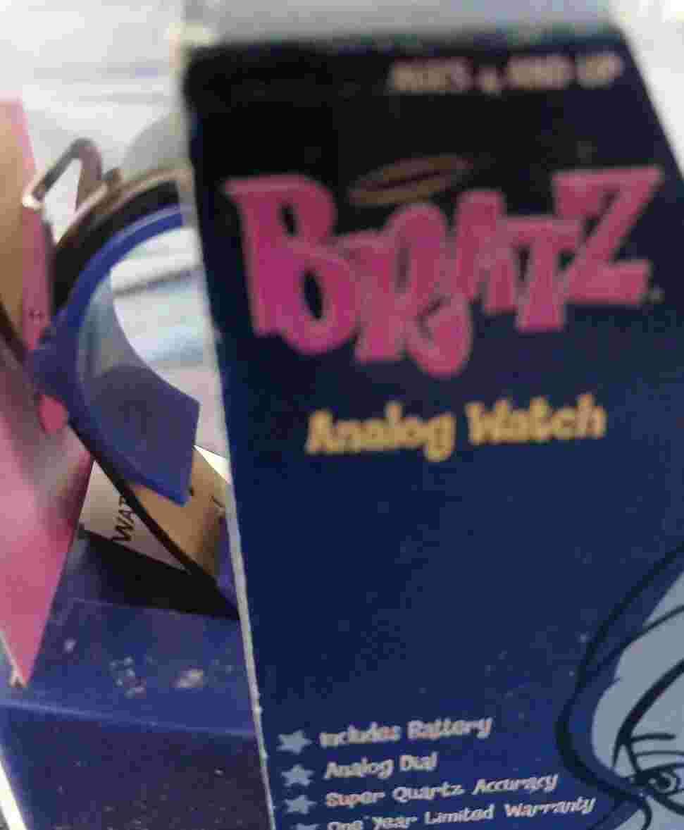 Bratz Watch-Black Band-Needs Battery
