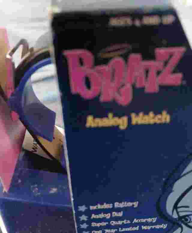 Bratz Watch-Black Band-Needs Battery