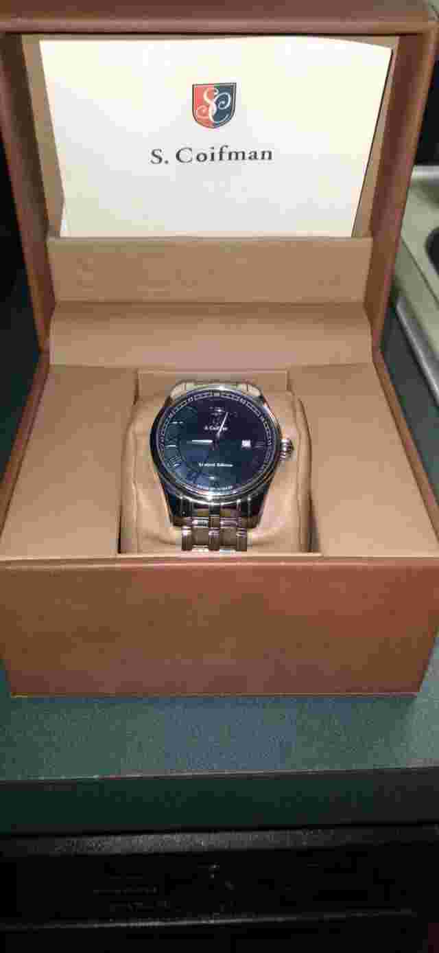 Swiss automatic movement limited edition S.Coifman