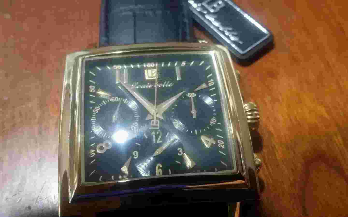LOUIS BOLLE SLEUTH CHRONOG MECHANICAL PORCELAIN DIAL(Only 1 Model On ALL google)