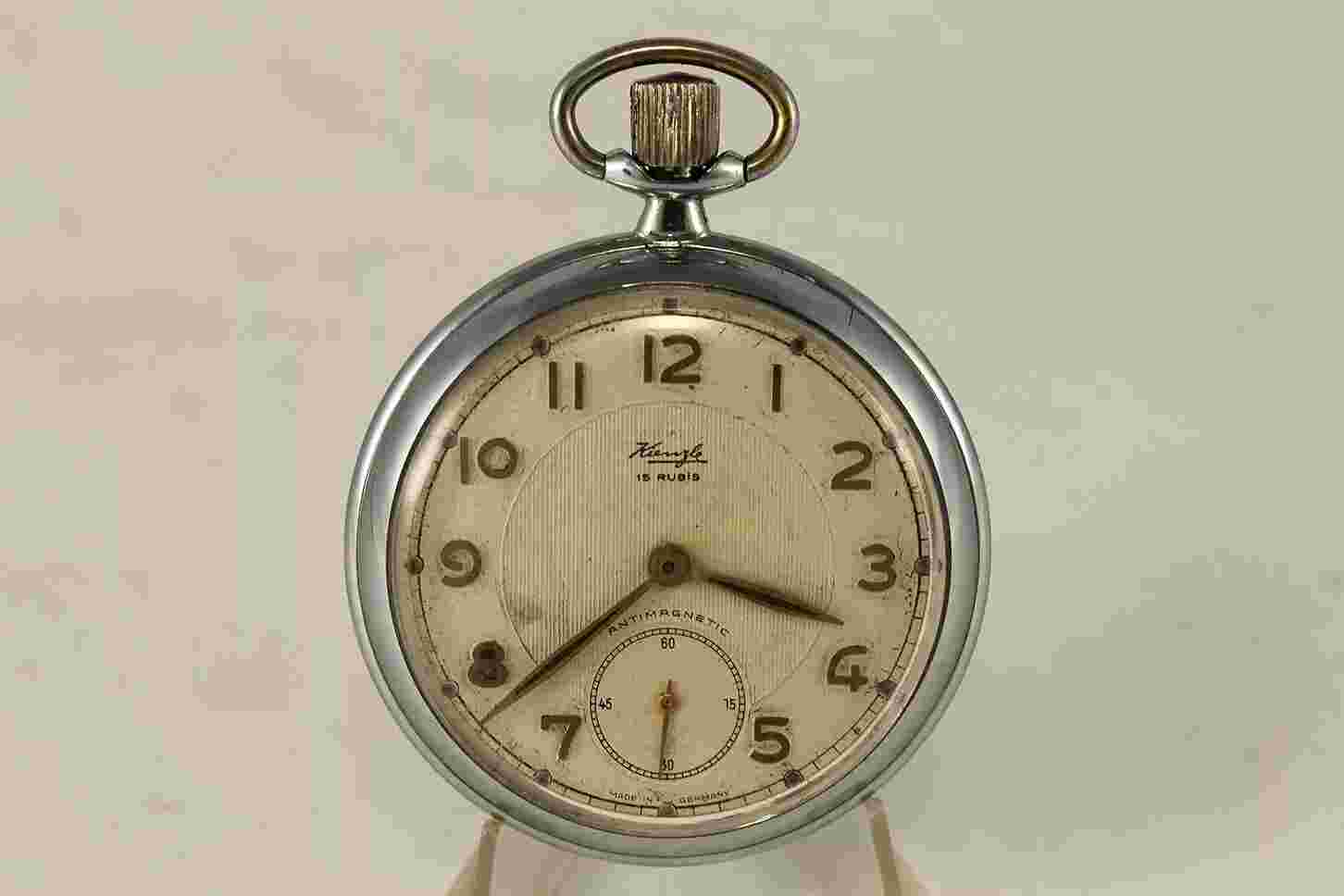 1940's German Pocket Watch KIENZLE 15 Jewels